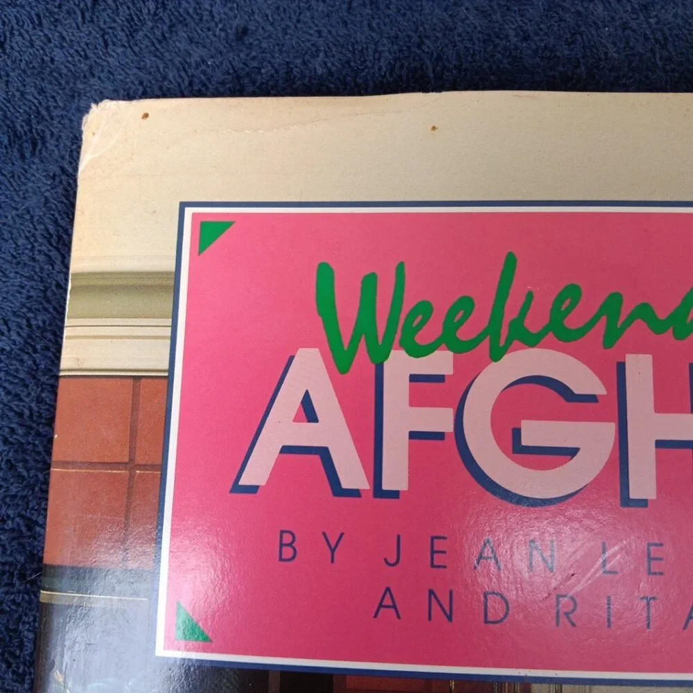Weekend‎ Crochet Afghans By Jean Leinhauser And Rita Weiss Hardback, 1987